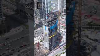 Emax Real Estate Dubai Cavalli Tower by DAMAC Construction Update dubai realestate imobiliare [upl. by Ojyllek]