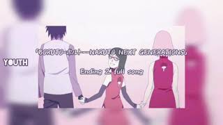 Sayonara Moon TownScenarioartBoruto Ending2Full songJpnRomMyan subtitles [upl. by Anirdnaxela833]