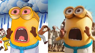 Baby Gru  Minions Despicable Me 4 CUTEST Scenes 😍 🌀 4K [upl. by Ellersick101]