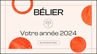 Horoscope 2024 Bélier ♈️  Christine Haas amp Zoé Lafont [upl. by Aelhsa]