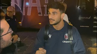 Bologna arrivato a Napoli Orsolini riceve una sorpresa inaspettata 🤩 [upl. by Calica]