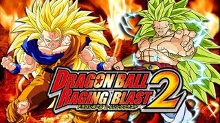 Dragon Ball Raging Blast 2 SSJ3 Goku Vs SSJ3 Broly Saiyan Legends [upl. by Michiko]