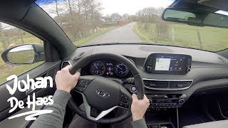 Hyundai Tucson 16 CRDI 136 hp POV test drive [upl. by Veronika]