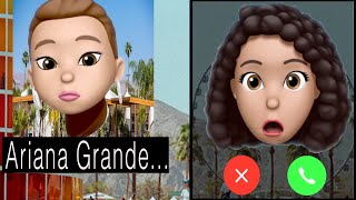 Ariana Grande ACCIDENTALLY FACETIMED ME Memoji Story [upl. by Annam122]