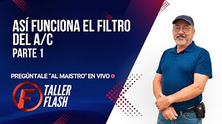 Como Limpiar el Filtro del AC Parte 1  Pregúntale quotal Maistroquot En Vivo tallerflash live [upl. by Hadeehsar539]