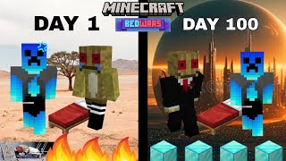 I Played Bedwars for 100 Days [upl. by Tung8]