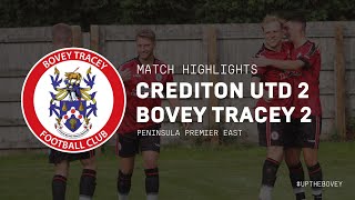 HIGHLIGHTS Crediton United 22 Bovey Tracey 271222 [upl. by Luckin]