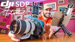 DJI SDR Transmission il sistema da non sottovalutare  TUTORIAL COMPLETO con funzioni nascoste [upl. by Plunkett]