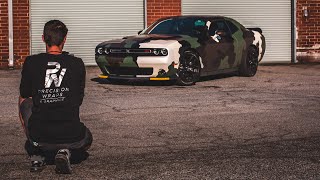 Camo Challenger SCATPACK Wrapped in 3m 1080 series [upl. by Yennor726]