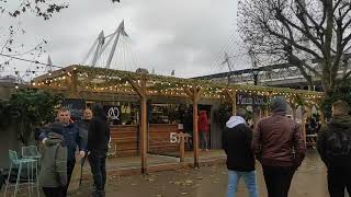 London Christmas Market and Carousell [upl. by Pagas332]