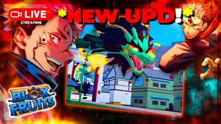 🔴LIVE  Blox Fruits UPDATE 24🌊 Dragon Rework Gas Fruit  Grinding The NEW UPDATE🐉 [upl. by Matthias]