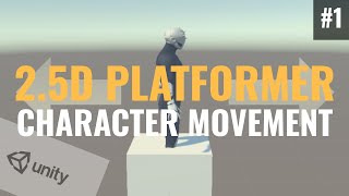 1 Character Movement Tutorial  Unity 25D [upl. by Eeima693]