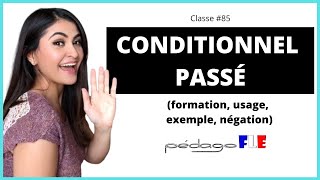 Como se forma el Conditionnel Passé FRANCÉS A2 Clase 85 [upl. by Ettennahs]