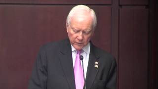 Sen Orrin Hatch On Need to Expand Retirement Coverage by Employers [upl. by Ibib]