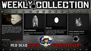 Hunters Collection is Weekly Collection October 15 2024  Red Dead Online Weekly Collection [upl. by Anuhsal]