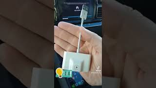 ✅Adaptador Carplay inalámbrico una pasada ✅ [upl. by Kakalina620]