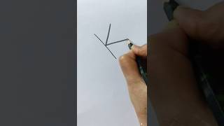 Butterfly drawing with letter K🦋 butterfly projapoti insects youtubeshort shortvideo alphabet [upl. by Rehotsirk222]