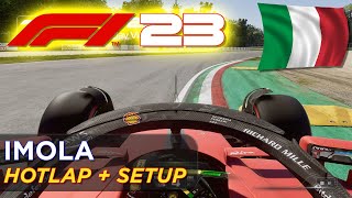 F1 23 IMOLA Hotlap  Setup 113447  28 th Worldwide Ranking [upl. by Christis]