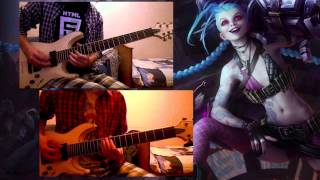 League of Legends  Get Jinxed guitar cover  tab [upl. by Rivera]