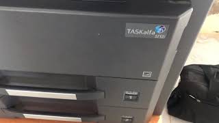 Kyocera TASKalfa 3212i  Prints are faded [upl. by Ulick]