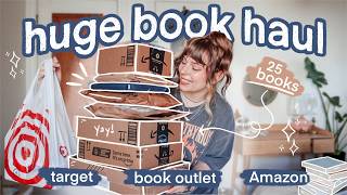 HUGE Book Haul 📦✨ 20 books  Target  Amazon  Book Outlet [upl. by Wrdna768]