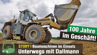 Dallmann Straßen und Tiefbau  Teil 1  Baustellen  Baumaschinen im Einsatz [upl. by Bobinette]