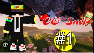 OGSmP 1st day 1 episode minecraft gaming trending free minecraftsmp indian [upl. by Dewain]