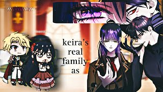 actually I was the real one react to keiras real family as gcrv  ♤ part 12 [upl. by Bluefarb]