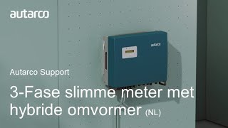 Een 3Fase slimme meter aansluiten op een Autarco hybride omvormer [upl. by Ayhay]