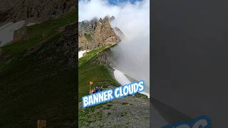 PERFECT example of a BANNER cloud clouds weather mountains [upl. by Alvan]