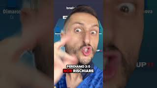 🔮 IsraeleItalia il mio pronostico‼️😱 israele italia nationsleague calcio football perte [upl. by Anaul]