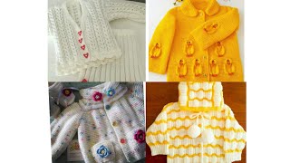 Baby sweater designbaby sweater knitting patternhand made baby sweater latest designs sweater [upl. by Alegna453]