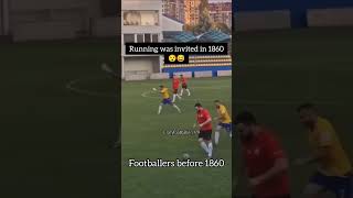 Footballers before running was invited 😮‍💨 football futbol soccer [upl. by Ahsiken]