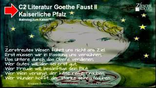 C2 Goethe Faust II Zitate Astrolog an der Kaiser Pfalz [upl. by Letsyrk]