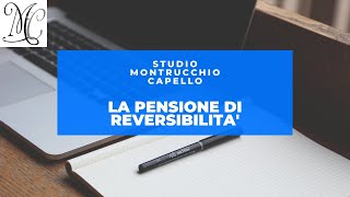 La Pensione di Reversibilità Pensione ai superstiti [upl. by Atirak734]