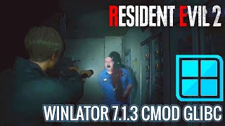 RESIDENT EVIL 2  REMAKE WINLATOR 713 CMOD GLIBC ANDROID GAMEPLAY  НАСТРОЙКИ ИГРЫ [upl. by Phillip409]