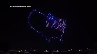 CA events are replacing Fourth of July fireworks with safe alternatives  drones [upl. by Caia80]