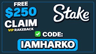 Stake Promo Code  VIP RAKEBACK  Stake Promo Code 2024 [upl. by Kermy]