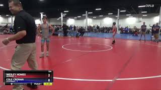 114 Lbs Round 1 8 Team  Wesley Honiss Michigan Vs Cole Cronan California 483c [upl. by Wood]