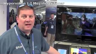 Raymarine Element Chartplotter Fishfinder First look at the 2019 Miami International Boat Show [upl. by Eckel112]