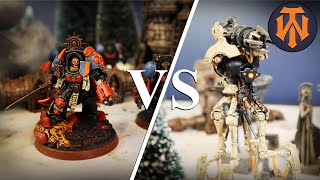 72 Space Marines VS Necrons 40k Battle Report 10th Edition Combat Patrol [upl. by Imat742]