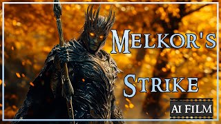 The Tragic Tale of Melkor and the Fall of the Trees AI film [upl. by Grati]