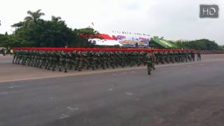 Gagahnya Prajurit Kopassus Defile Komando [upl. by Now28]