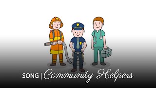 Community Helpers Song  Fun Educational Song for Kids by Wiwi [upl. by Tloc]