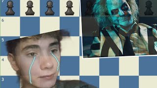 JUGANDO AJEDREZ CONTRA BEETLEJUICE  SINTRO [upl. by Slinkman]