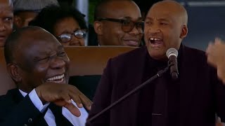 Gayton McKenzie Takes Swipe At EFF quotThey Can Call Me HONORABLE Bhantinti Singing Ramaphosa Songquot [upl. by Stavros]