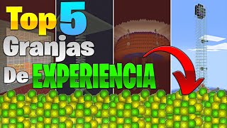 Top 5 granjas de Experiencia para Minecraft 119 y 120 [upl. by Ernaldus]