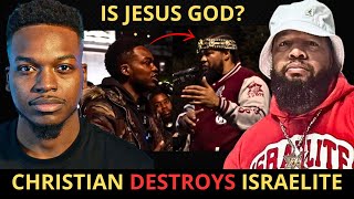 Christian DEMOLISHES Israelite In EPIC One on One Debate Mic Drop Rebuttal [upl. by Keare389]