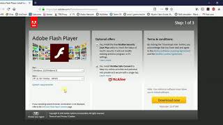 How to Download Full Offline Installer Of Adobe Flash Player from Official Website [upl. by Arraek]