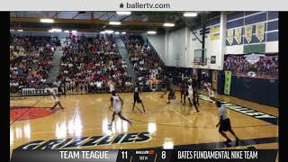 Team Teague IN vs Bates Fundamental EYBL MI [upl. by Terrag325]